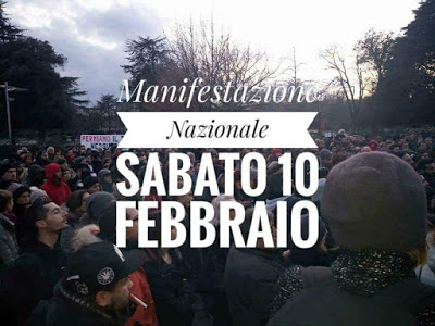 MACERATA 10 FEBBRAIO – UNITI CONTRO RAZZISMO E FASCISMO
