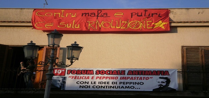 Casa 9 Maggio scippata ai compagni di Peppino