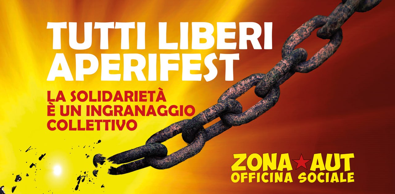 GIOVEDI’ 20 MARZO – TUTTI LIBERI APERIFEST