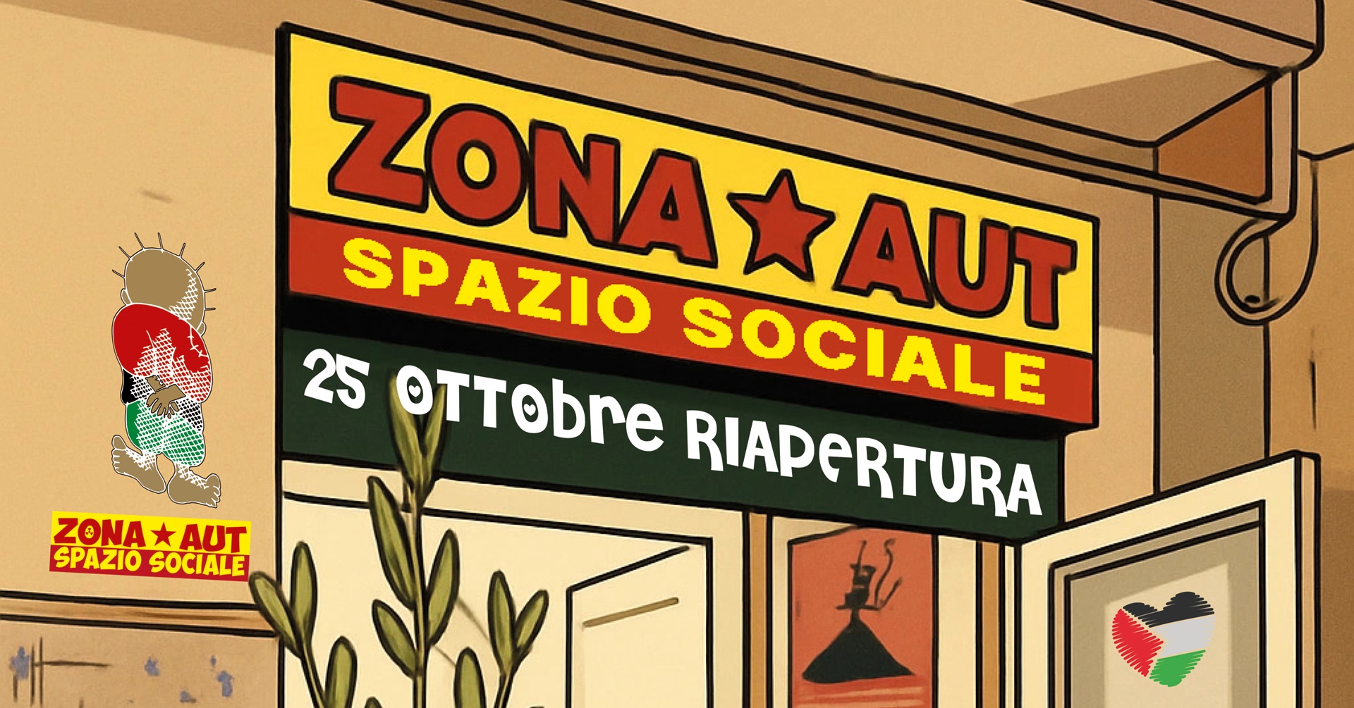 ZONA AUT riapre il 25 OTTOBRE