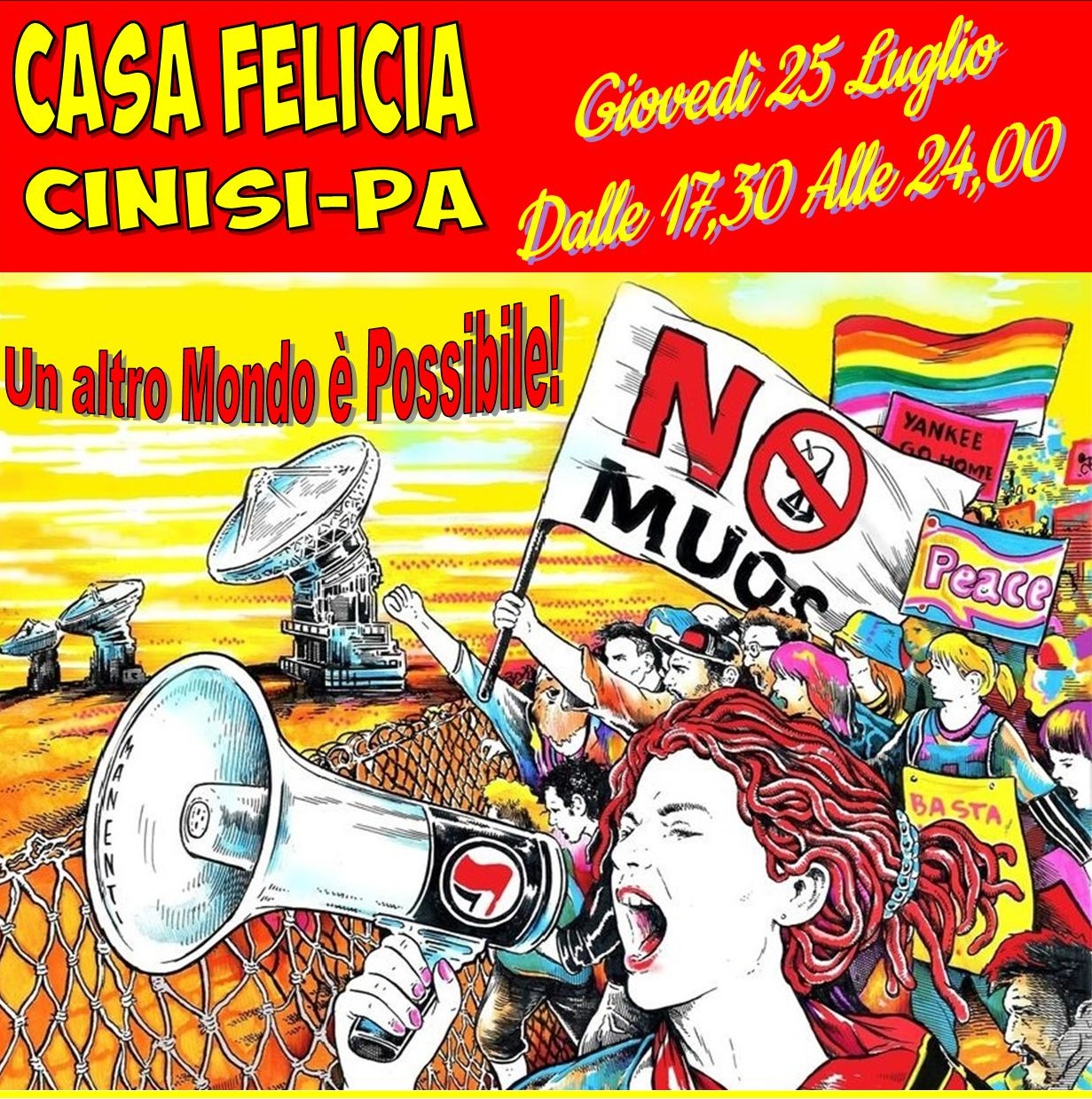 Cinisi – 25 Luglio 2024 – Un altro mondo è possibile!