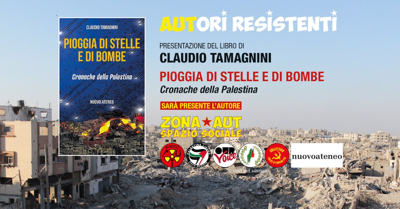 AUTori Resistenti – Radio Aut presenta “Pioggia di bombe e di stelle” di Claudio Tamagnini