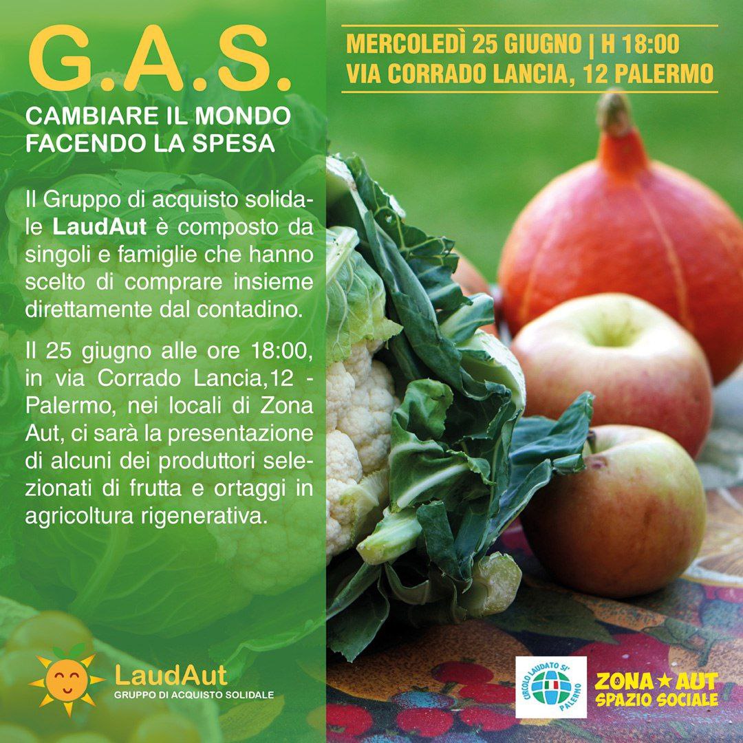 LAUDAUT-Inaugurazione del GAS di ZONA AUT 25 giugno ore 18,00
