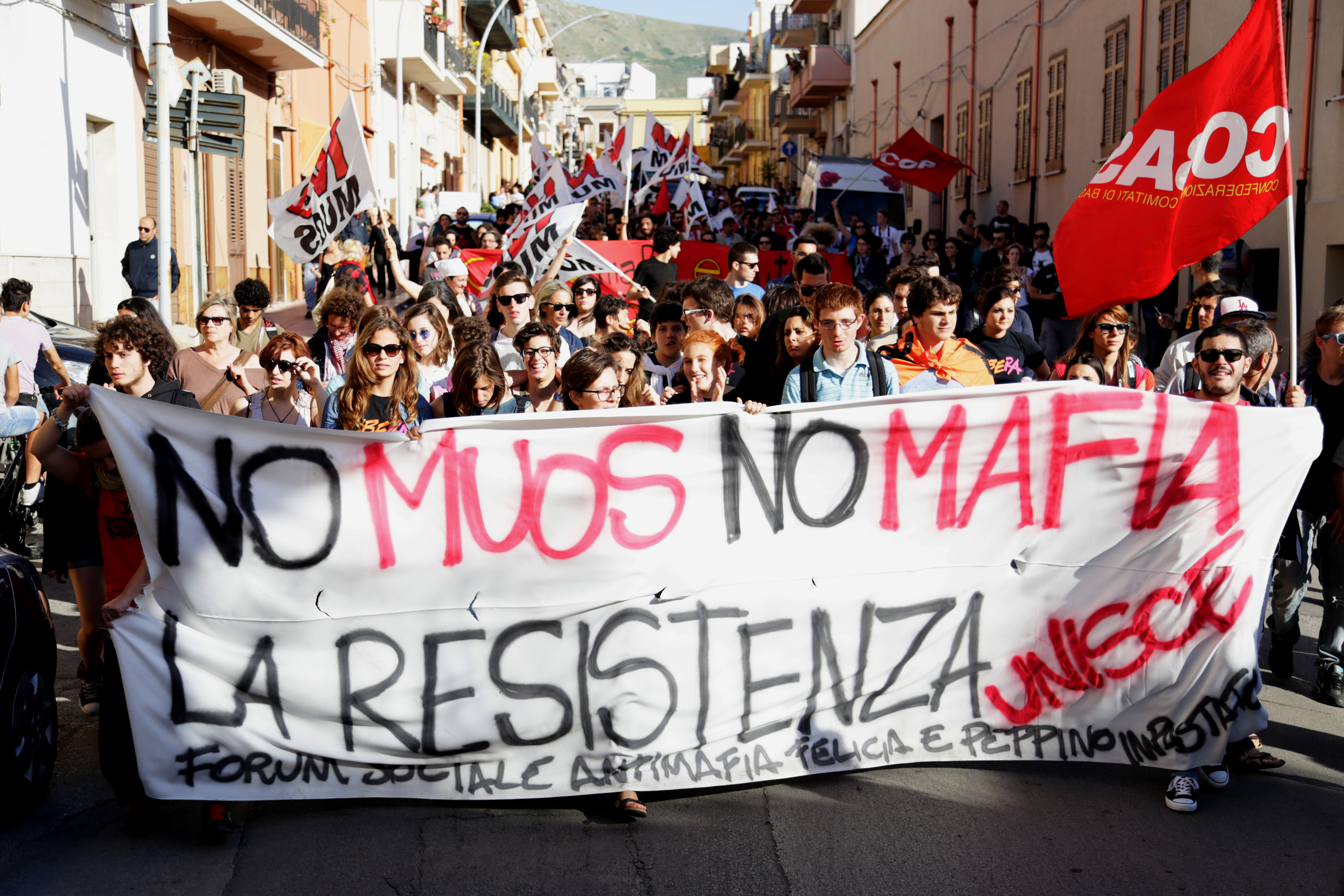 NO MUOS NO MAFIA TOUR: LE DATE DI GENNAIO 2014