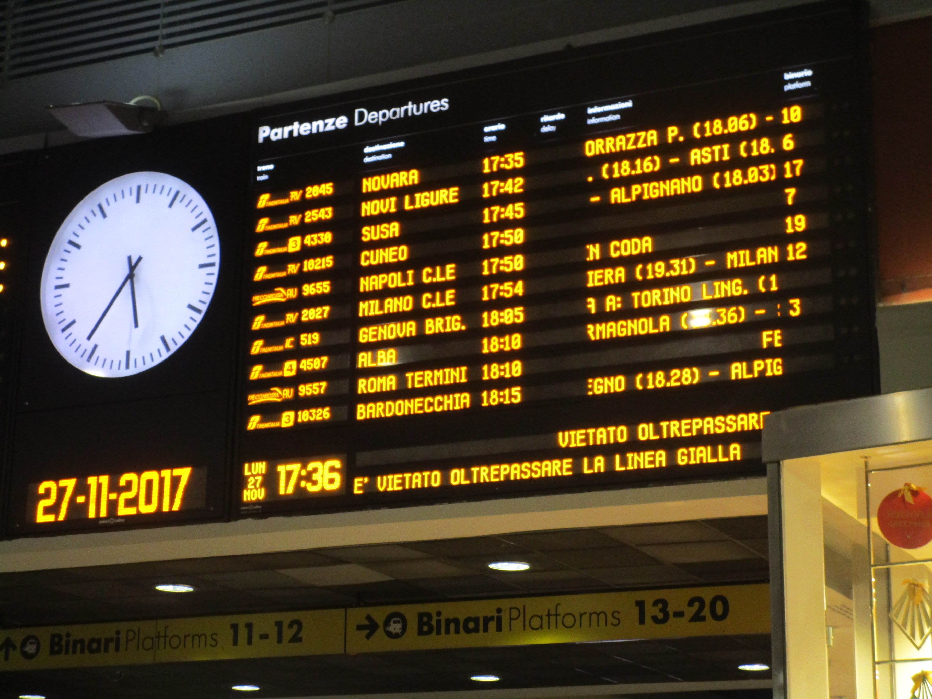 CRONACHE DI RESISTENZA FERROVIARIA “Ci scusiamo per il disagio”