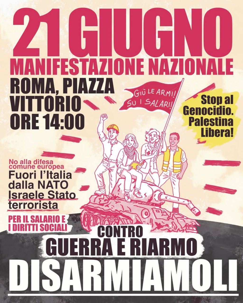 ZONA AUT – PALERMO 13 GIUGNO, ORE 17,00 ASSEMBLEA CITTADINA