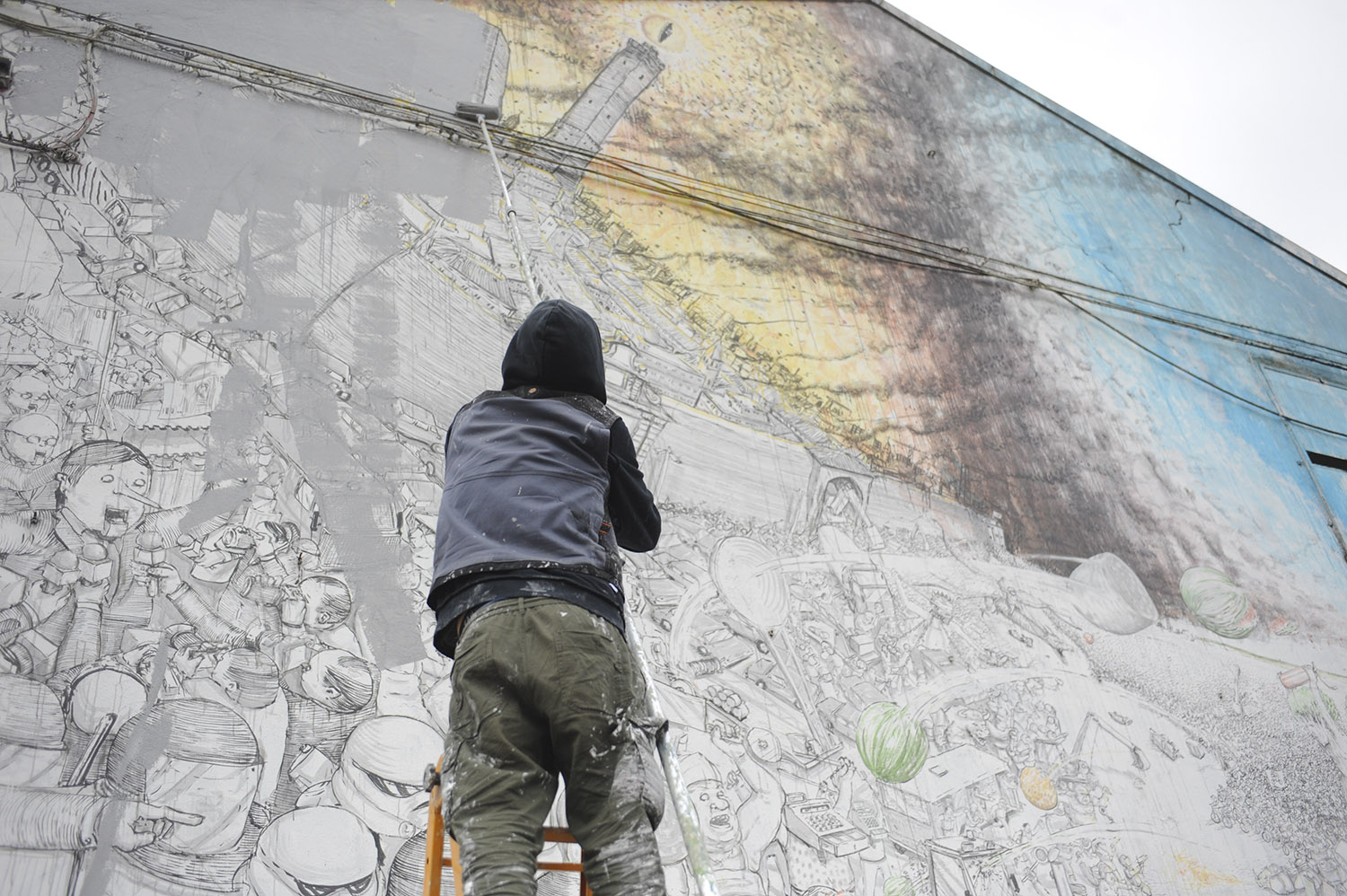 #BOLOGNA: 11 Marzo #BLU cancella i suoi murales