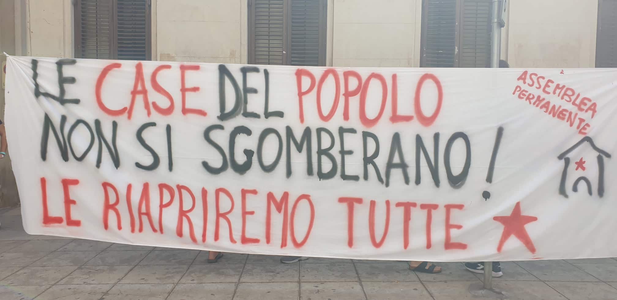 Palermo: sgomberata la casa del popolo!